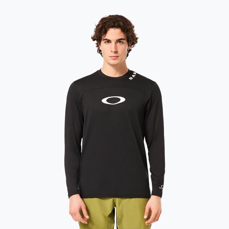 Longsleeve rowerowy męski Oakley Free Ride RC blackout 5