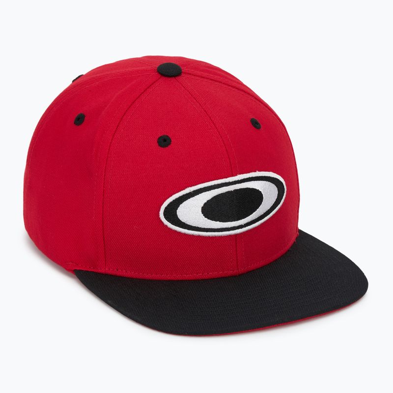 Czapka z daszkiem męska Oakley Oakley Alumni red line