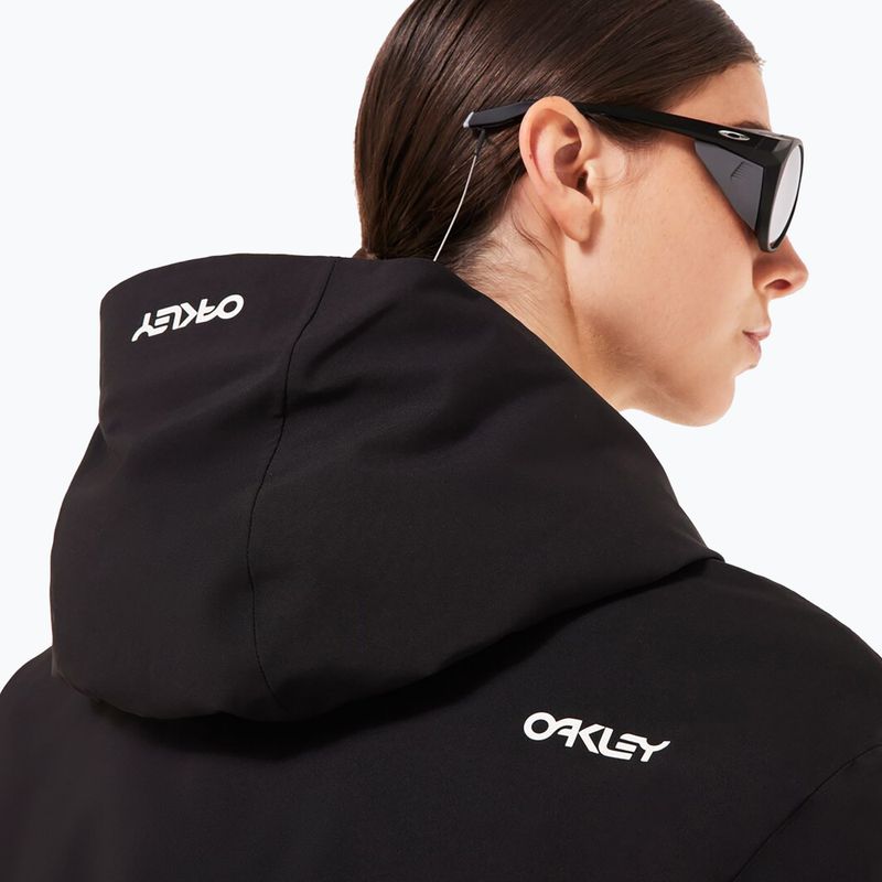 Kurtka snowboardowa damska Oakley WMNS TNP TBT Isulated Anorak blakout/grenache 6