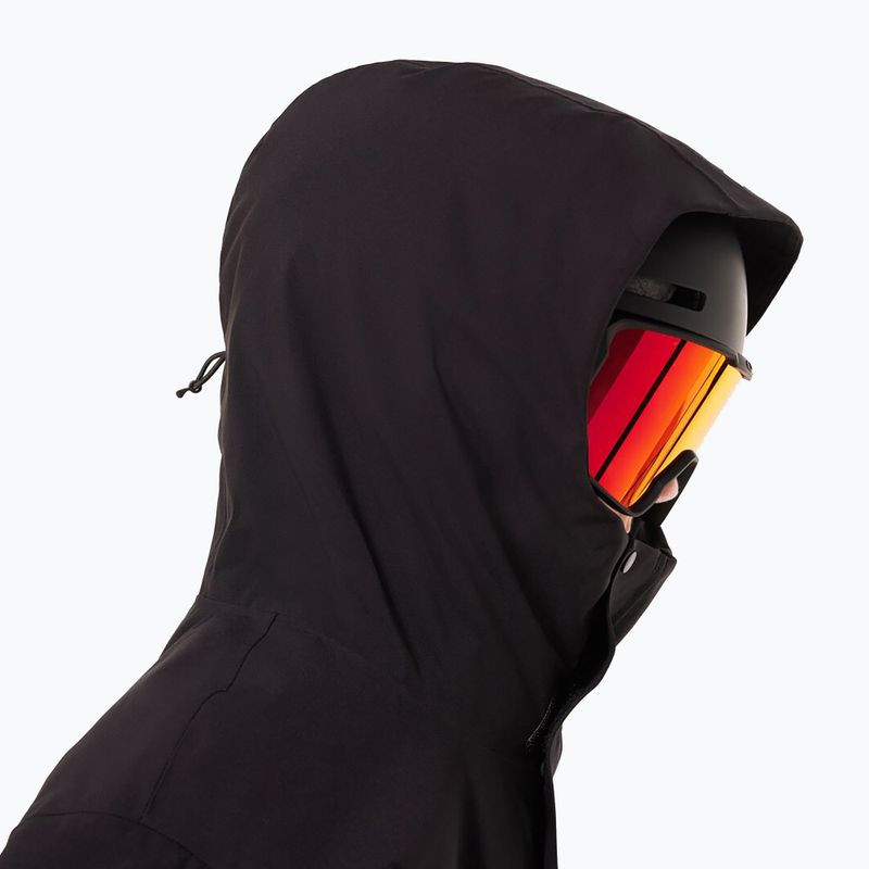 Kurtka snowboardowa damska Oakley WMNS TNP TBT Isulated Anorak blakout/grenache 9