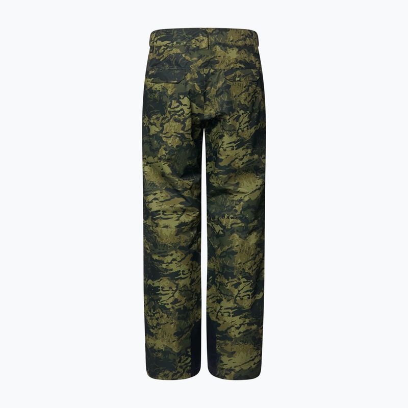 Spodnie narciarskie męskie Oakley Divisional Cargo Shell Pant tiger camo green 12