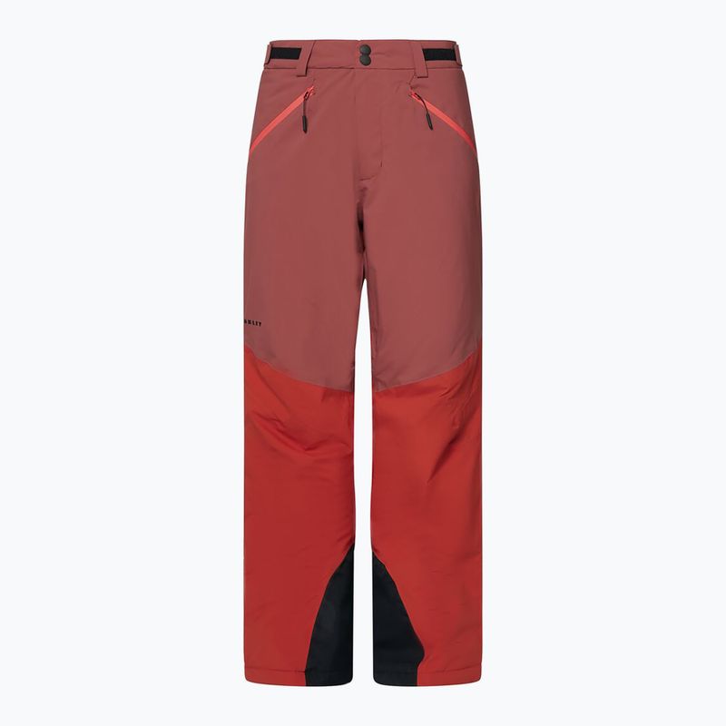 Spodnie narciarskie męskie Oakley Canopy Pro Insulated flame red/rosewood 8
