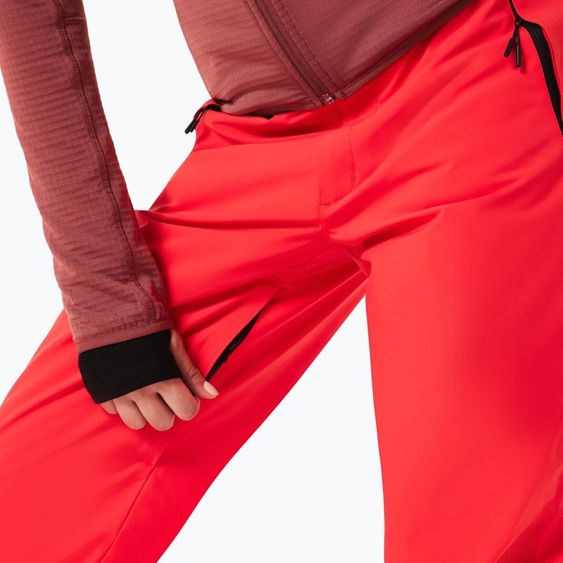 Spodnie narciarskie damskie Oakley Canopy Insulated hibiscus red 5