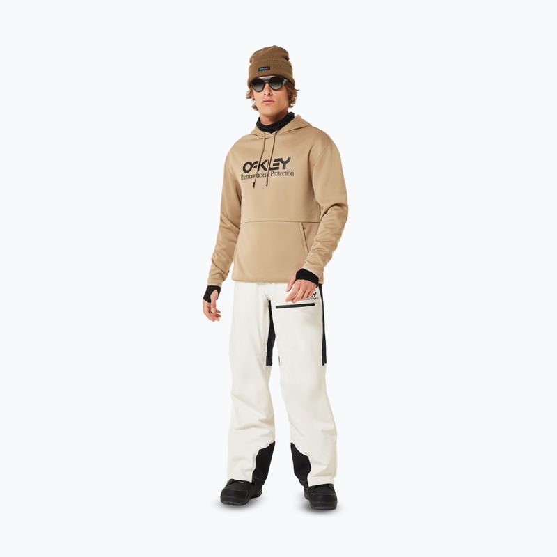 Bluza snowboardowa męska Oakley Rider Long 2.0 Hoodie pebble 2