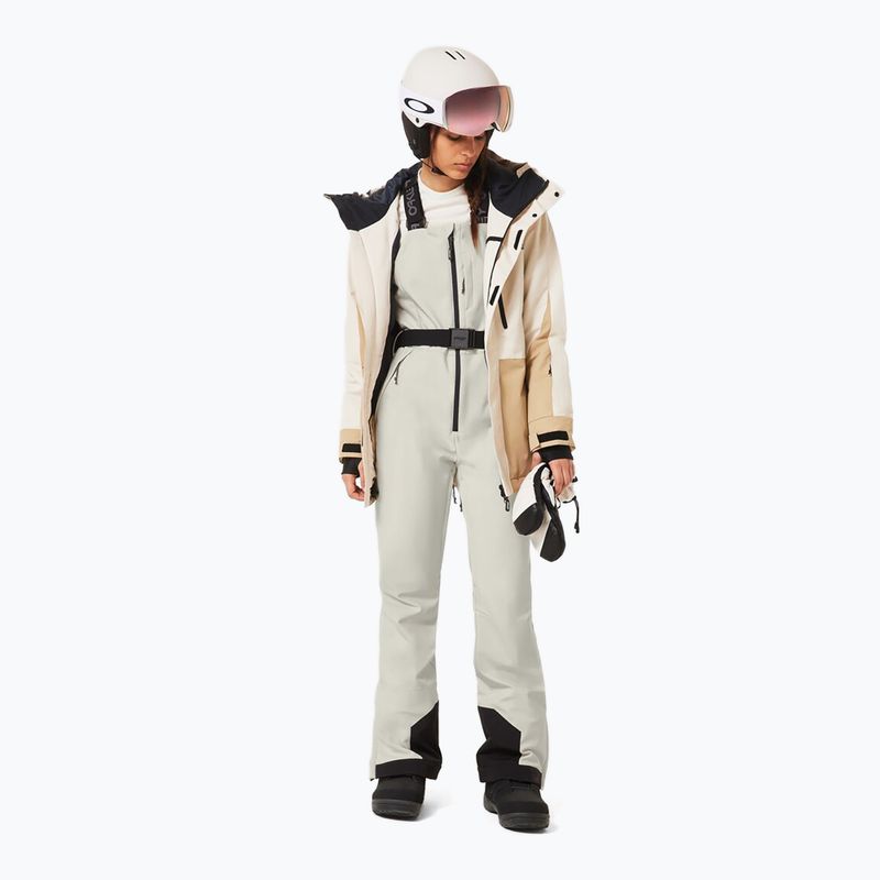 Spodnie snowboardowe damskie Oakley TNP Harper Softshell Bib mist 4