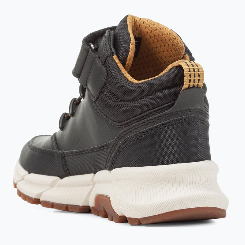 Buty juniorskie Geox Flexyper Plus black/dark yellow 7