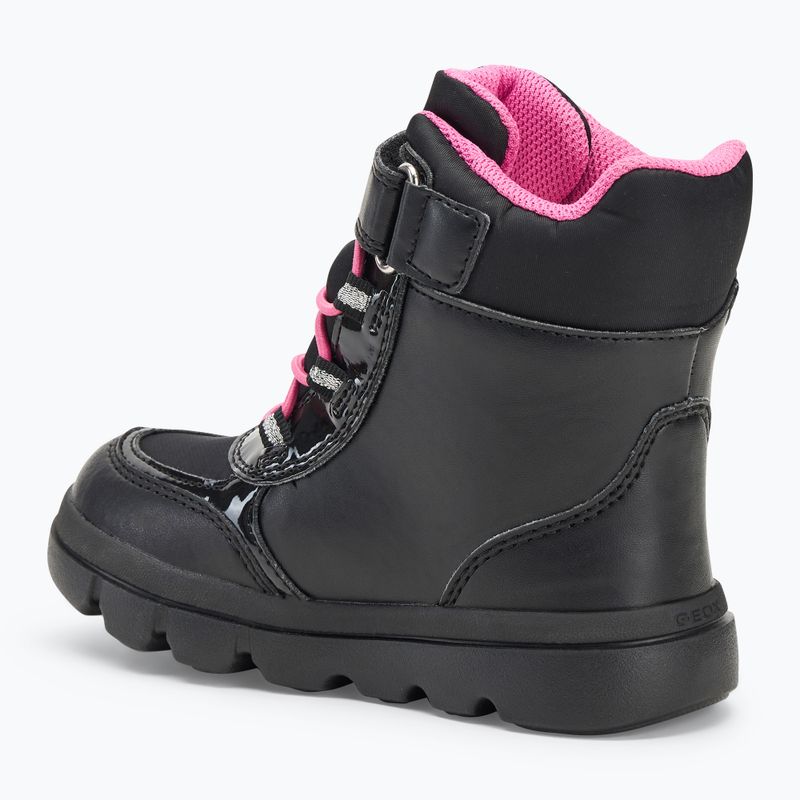 Śniegowce dziecięce Geox Willaboom B A black/multicolor 3