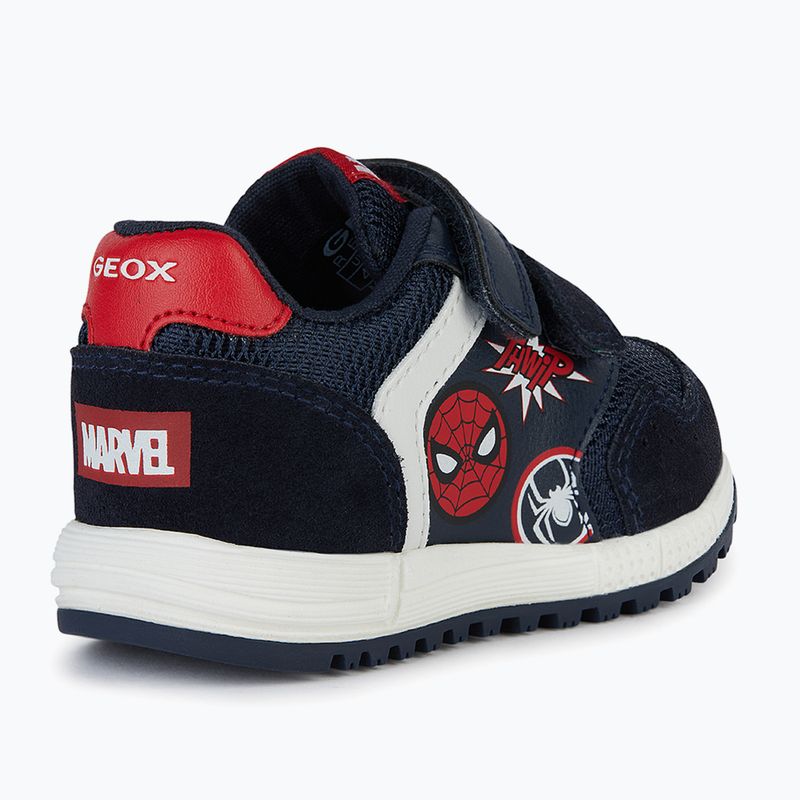 Buty dziecięce Geox Alben nylon navy/red 11