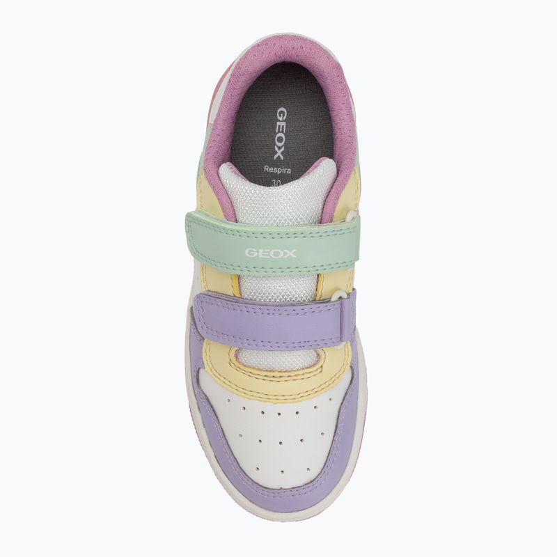 Buty juniorskie Geox Washiba white/multicolor 5