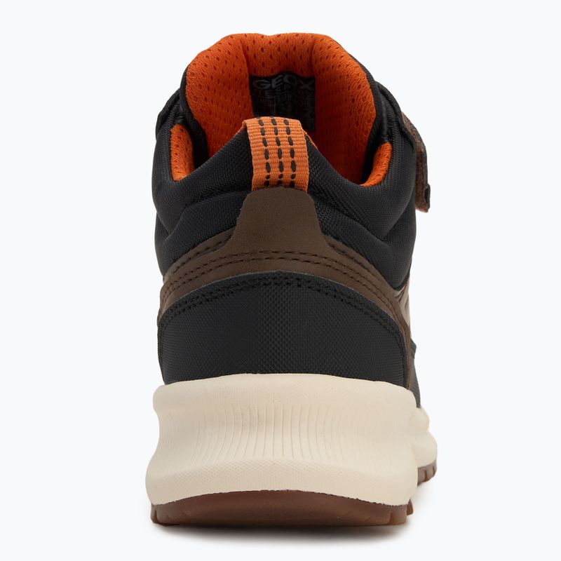 Buty juniorskie Geox Flexyper Plus brown cotto/black 6