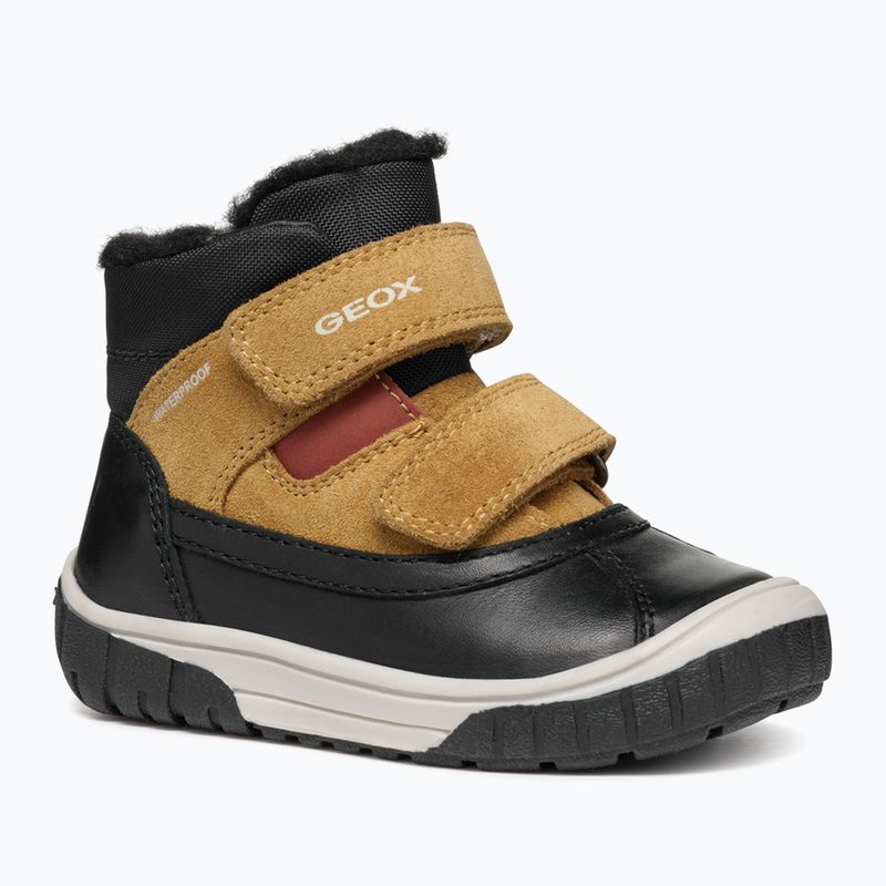 Śniegowce dziecięce Geox Omar black/curry 8