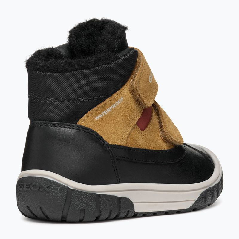 Śniegowce dziecięce Geox Omar black/curry 11