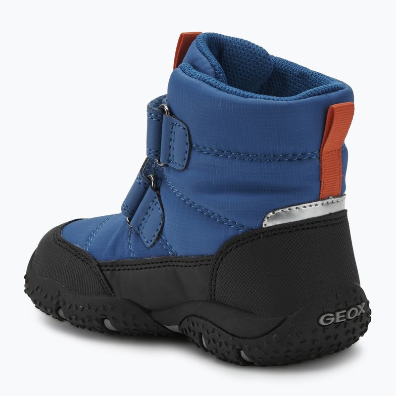 Śniegowce dziecięce Geox Baltic ABX royal/orange 3