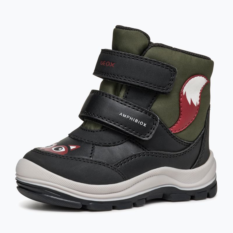 Buty dziecięce Geox Flantil ABX black/dark green 3