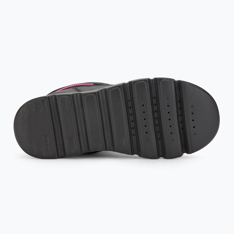 Śniegowce dziecięce Geox Willaboom ABX black/fuchsia 4
