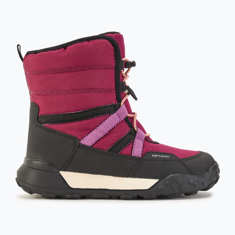 Śniegowce juniorskie Geox Trekkyup ABX dark raspberry/black 2