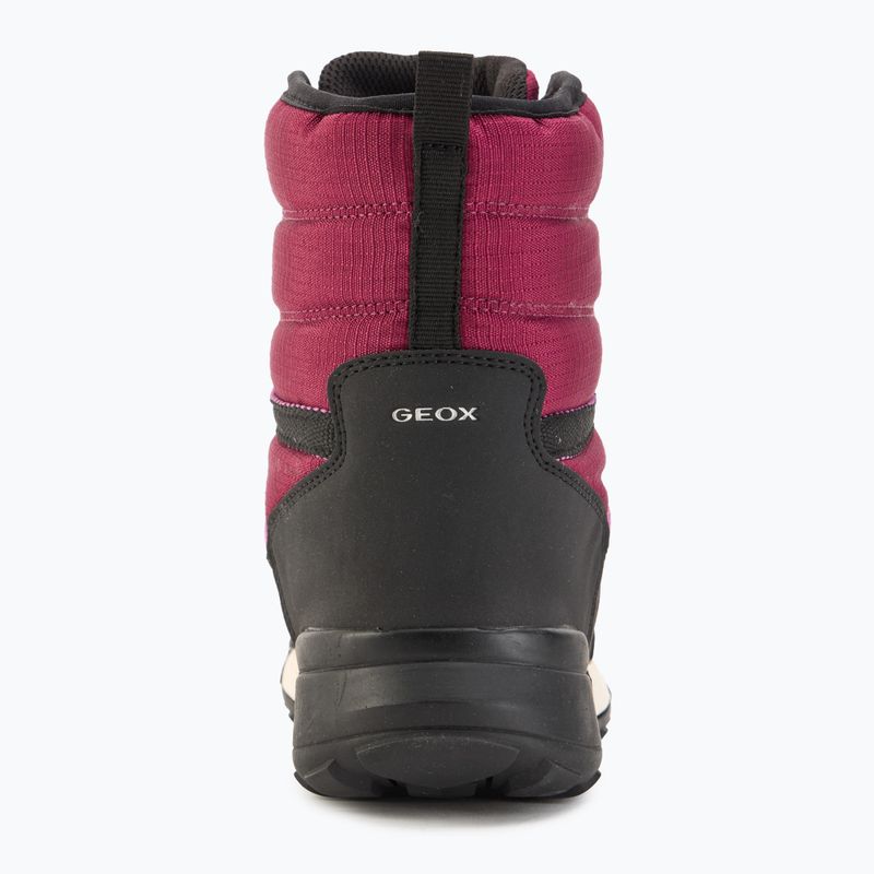Śniegowce juniorskie Geox Trekkyup ABX dark raspberry/black 6