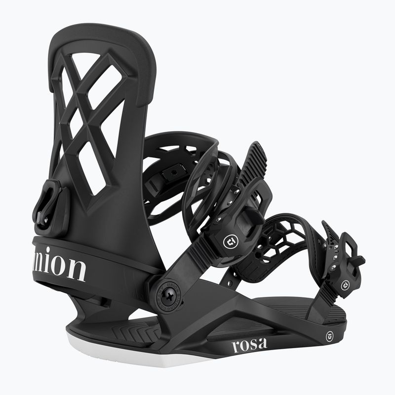 Wiązania snowboardowe damskie Union Rosa W black 2