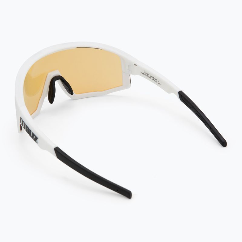 Okulary przeciwsłoneczne Bliz Fusion Nano Optics Nordic Light matt white/ coral/ orange w blue multi 3