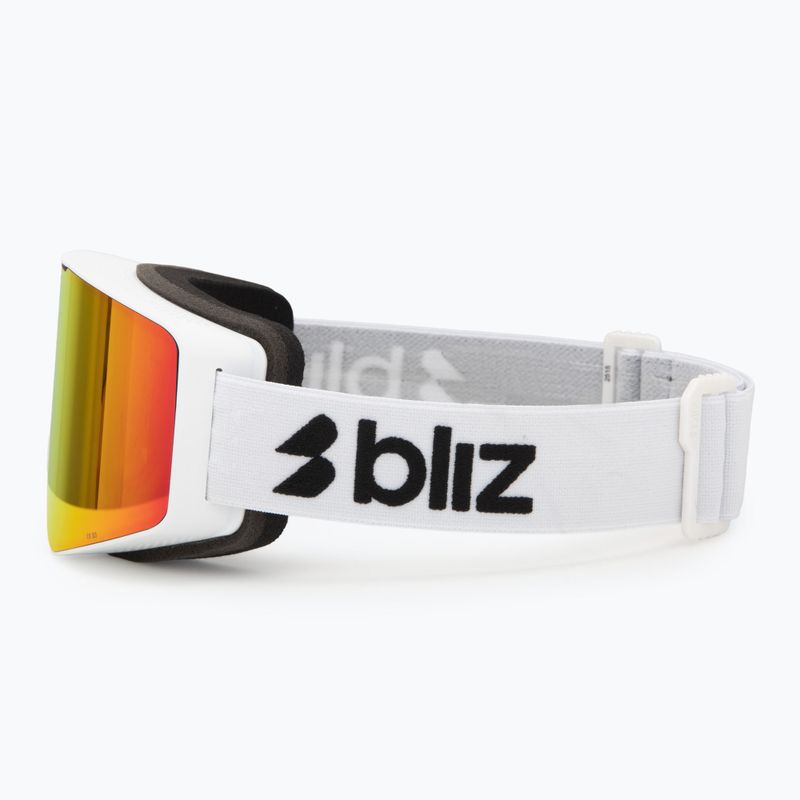 Gogle narciarskie Bliz G001S matte white/brown/red multi 4