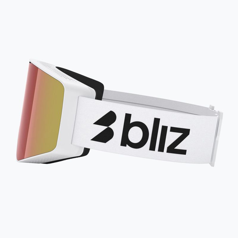 Gogle narciarskie Bliz G001S matte white/brown/red multi 9