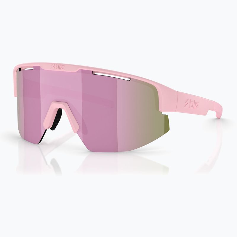 Okulary przeciwsłoneczne Bliz Matrix Small matte powder pink/brown rosé multi
