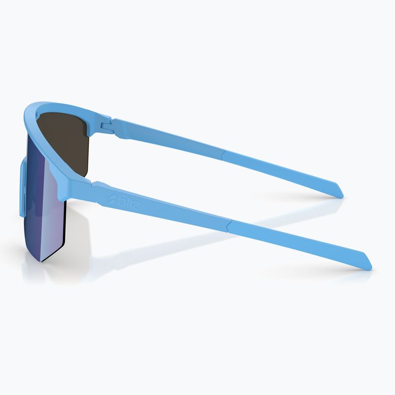 Okulary przeciwsłoneczne Bliz Hero Small matte blue/grey blue mirror 4