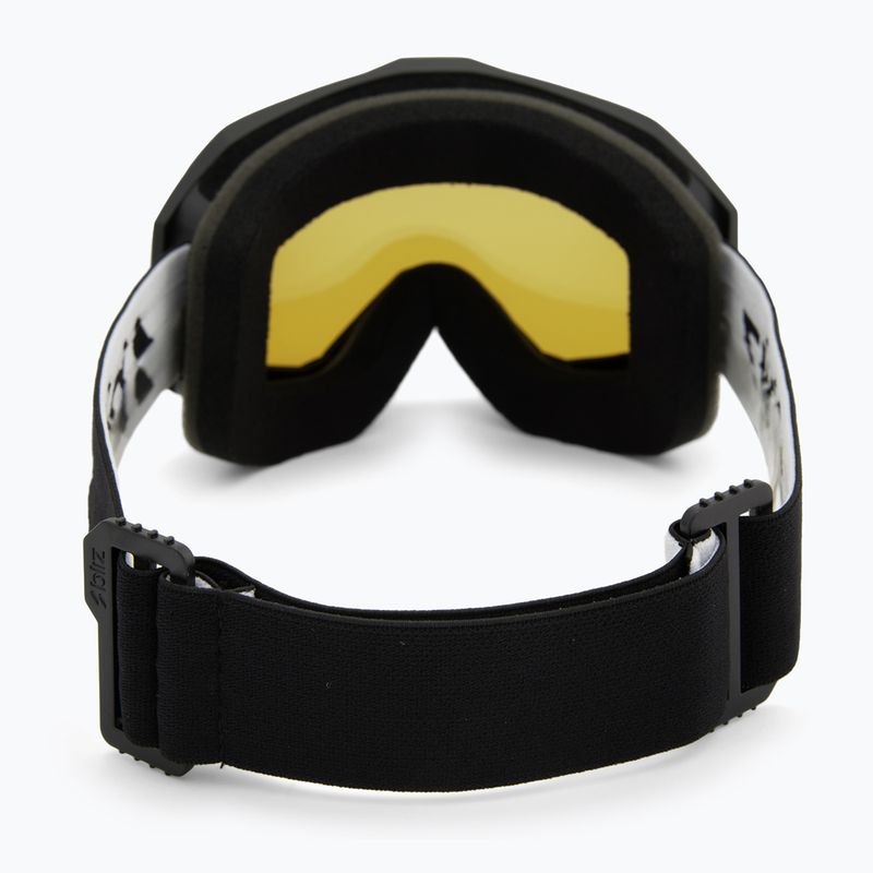 Gogle narciarskie Bliz Liner matte black/orange/silver mirror 3