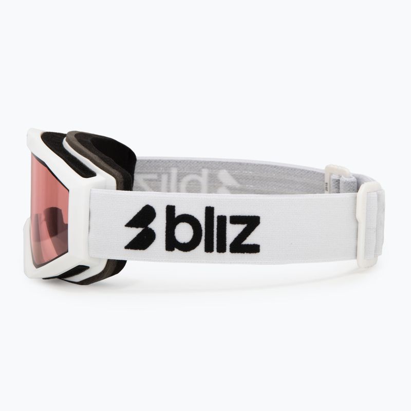 Gogle narciarskie dziecięce Bliz Liner Jr matte white/pink 4