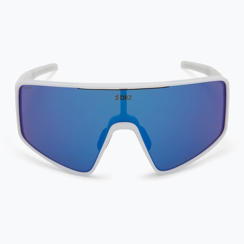 Okulary przeciwsłoneczne Bliz P001S matte white/grey blue mirror 3