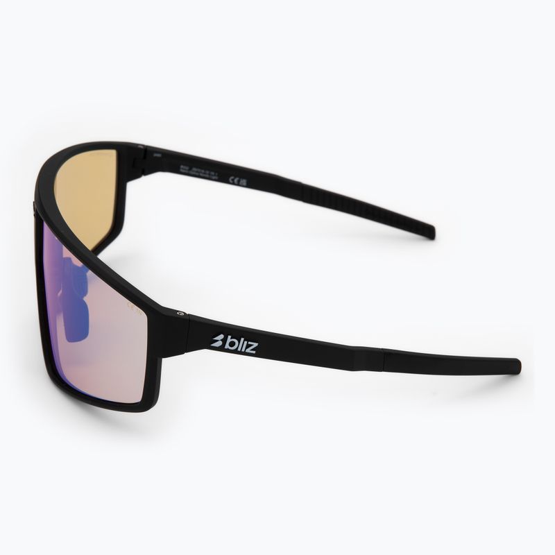 Okulary przeciwsłoneczne Bliz P002 Nano Optics Nordic Light matte black/coral/orange blue multi 4