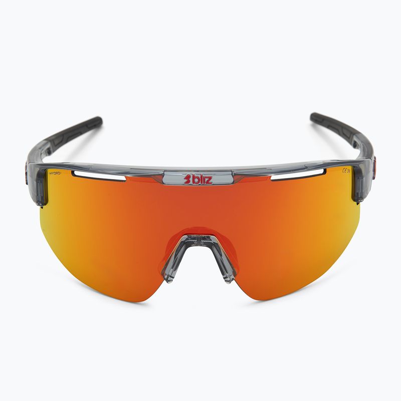 Okulary przeciwsłoneczne Bliz Matrix transparent dark grey/brown red multi 3