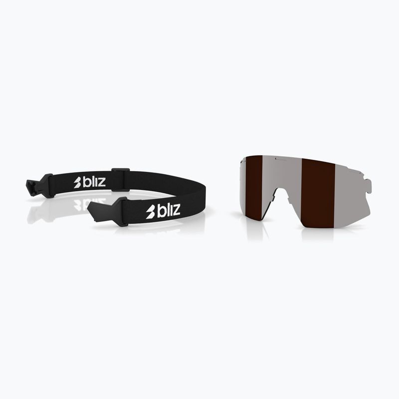 Okulary przeciwsłoneczne Bliz Breeze matte black/smoke silver mirror/pink 6