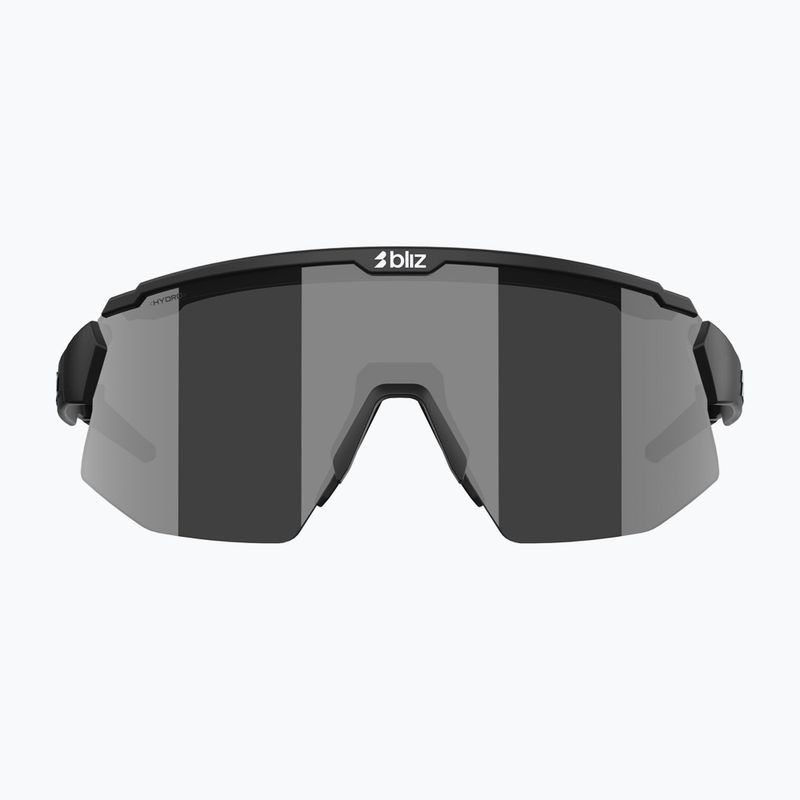 Okulary przeciwsłoneczne Bliz Breeze Small matte black/smoke silver mirror/orange 2