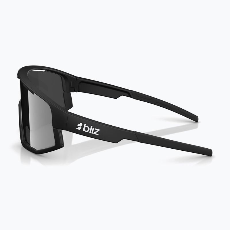 Okulary przeciwsłoneczne Bliz Fusion Small matte black/smoke silver mirror 4