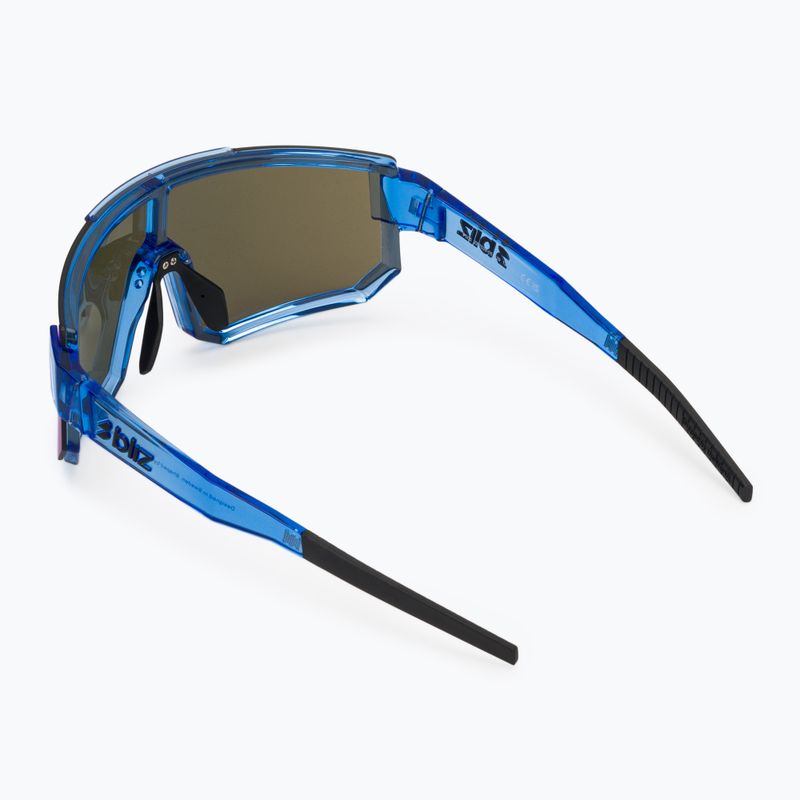 Okulary przeciwsłoneczne Bliz P005 transparent blue/smoke blue multi 2