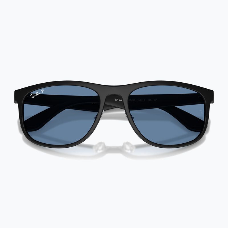 Okulary przeciwsłoneczne Ray-Ban RB4468 Polarized Lenses matt sand black/blue polarized 3