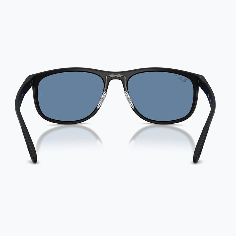 Okulary przeciwsłoneczne Ray-Ban RB4468 Polarized Lenses matt sand black/blue polarized 5