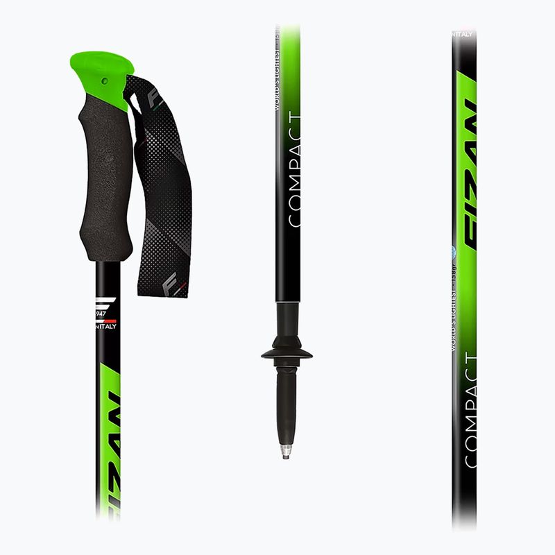 Kije trekkingowe Fizan Compact green 9
