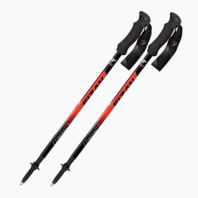 Kije trekkingowe Fizan Compact red 8