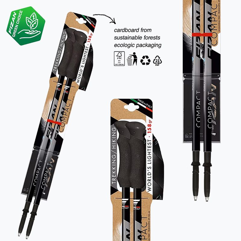 Kije trekkingowe Fizan Compact grey 11
