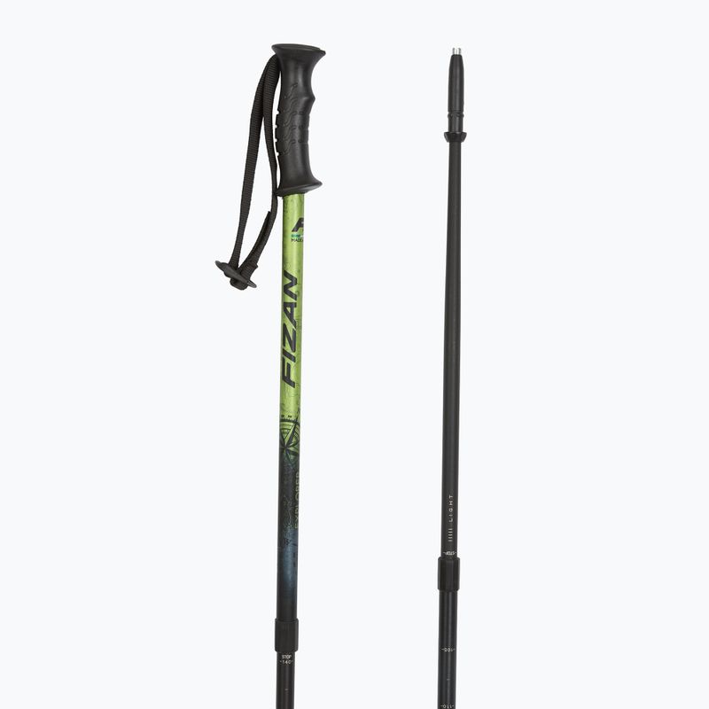 Kije trekkingowe Fizan Explorer lime/gray 3