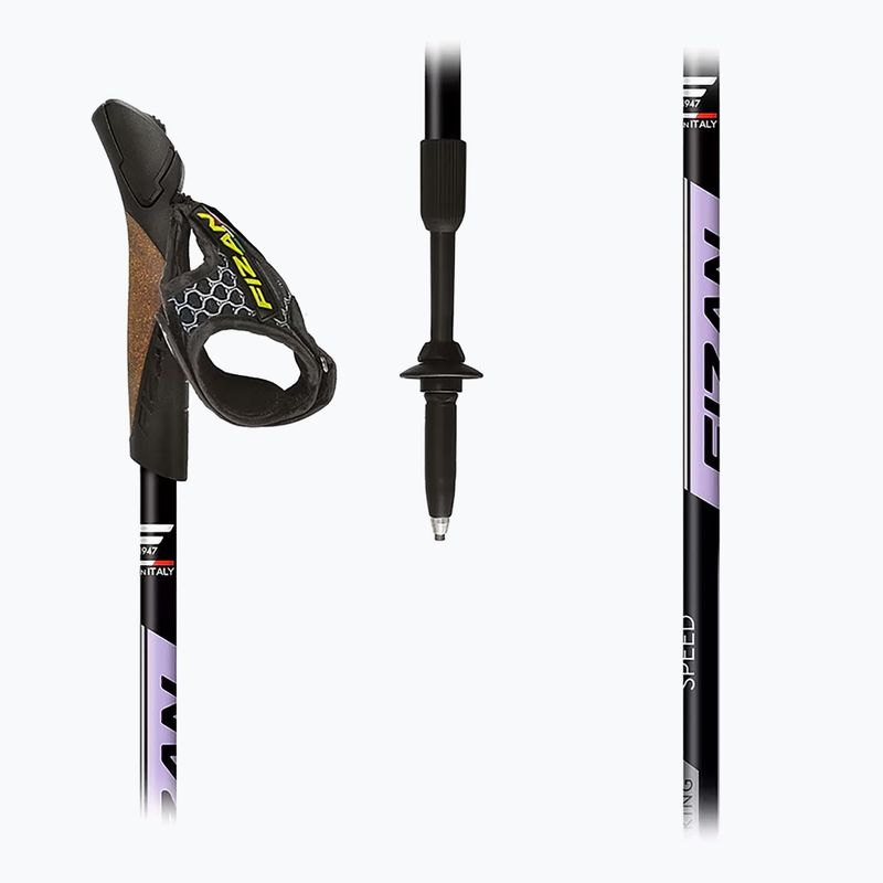 Kije nordic walking Fizan Speed violet 10