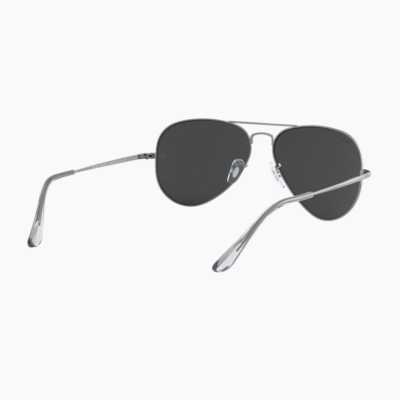 Okulary przeciwsłoneczne Ray-Ban Aviator Metal II bronze/black polarized 6