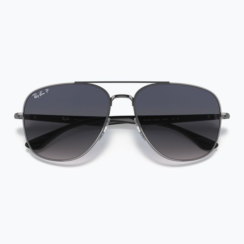Okulary przeciwsłoneczne Ray-Ban RB3683 brass/blue grey polarized 3