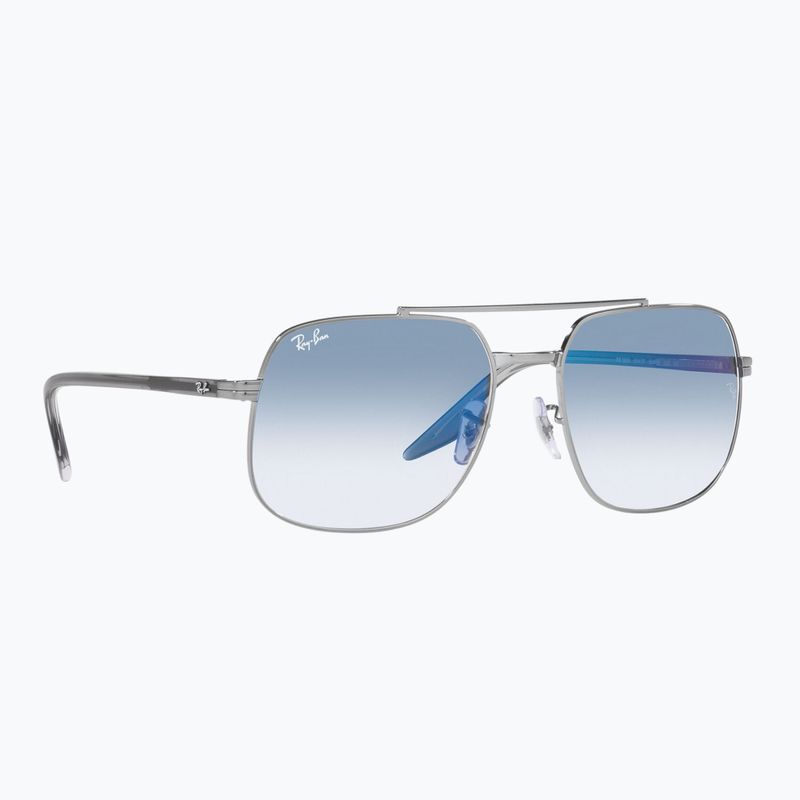 Okulary przeciwsłoneczne Ray-Ban RB3699 Polarized+ Lenses bronze/blue gradient