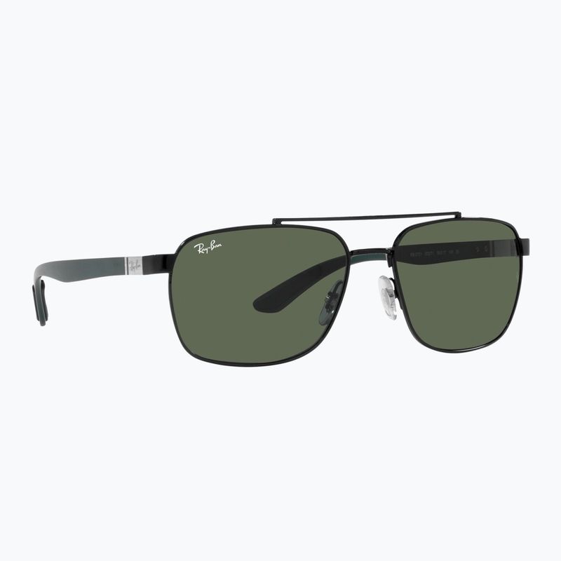Okulary przeciwsłoneczne Ray-Ban RB3701 black/dark green