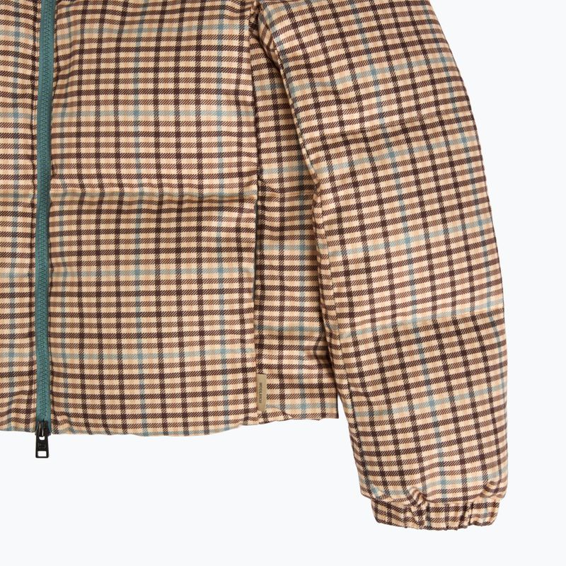 Kurtka damska Woolrich Printed Wool beige check 4