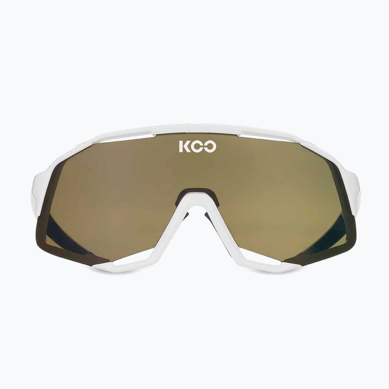 Okulary przeciwsłoneczne Koo Demos white/brown 2