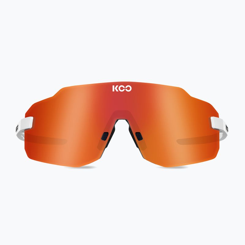 Okulary przeciwsłoneczne Koo Supernova white/red mirror 6